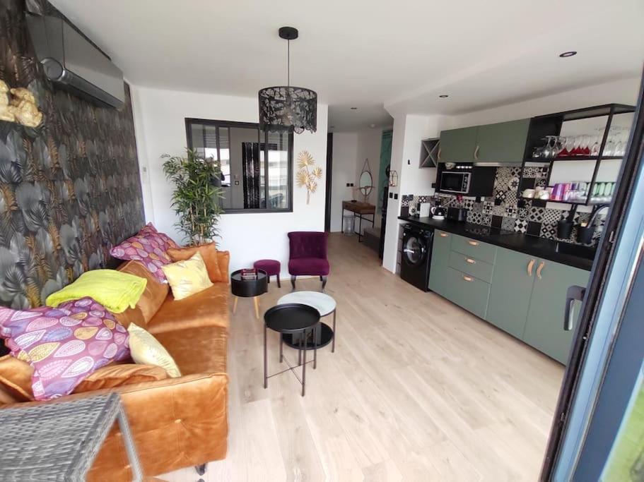 Luxe Naturist 3 Etoiles Vue Mer D46 Agde Bagian luar foto